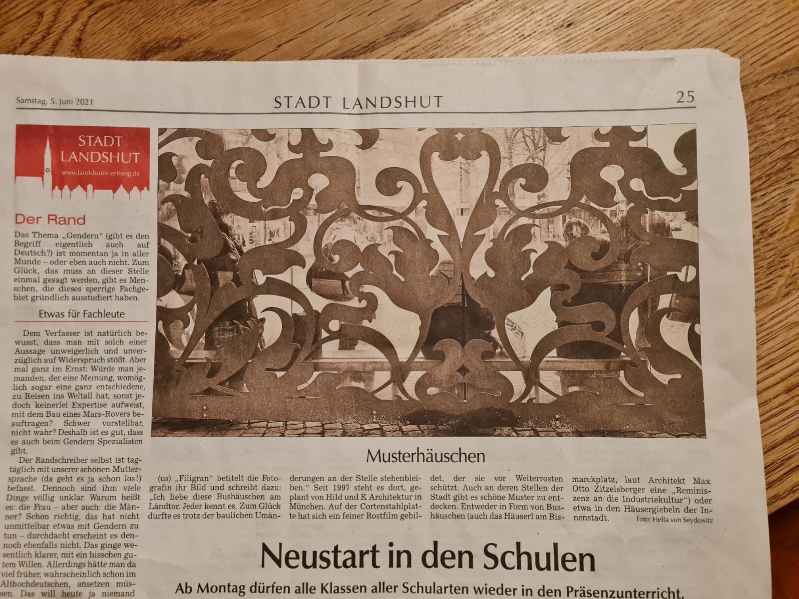 Zeitungsartikel 3