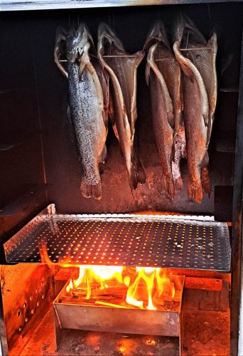 WW Forellen-beim-Raeuchern