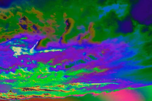 Wolkenstimmung 01 abstrakt